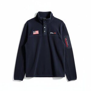 RLX Ralph Lauren Team USA Navy Fleece Pullover